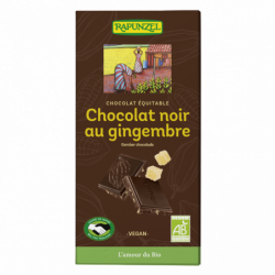 Chocolat noir au gingembre...