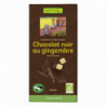 Chocolat noir au gingembre confit  80g