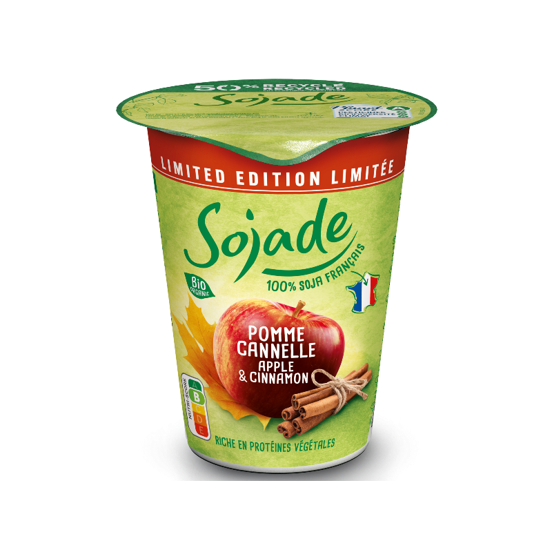 Sojade pomme cannelle, édition limitée 400g