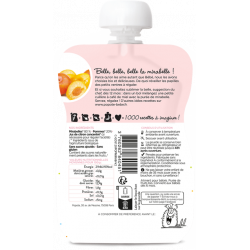 Purée de mirabelle en gourde, dès 4/6 mois 120g