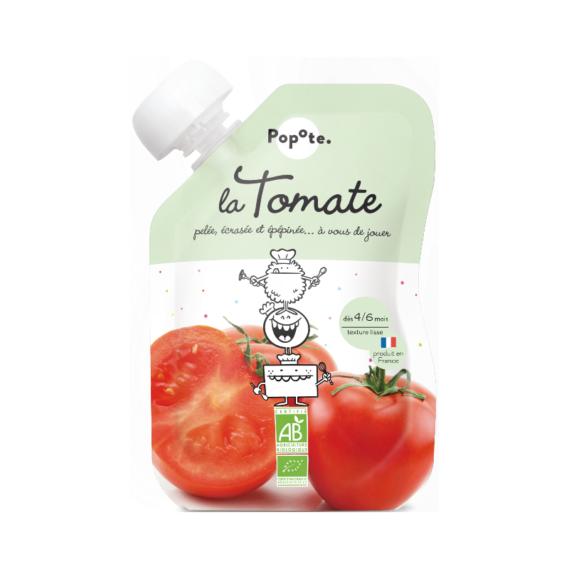 Purée de tomate en gourde, dès 4/6 mois 120g