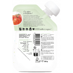Purée de tomate en gourde, dès 4/6 mois 120g