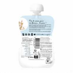 Porridge en gourde, dès 6 mois 100g