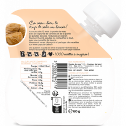 Purée de veau en gourde, dès 4/6 mois 60g