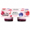 Soja brassé protéiné fruits rouges 2x125g