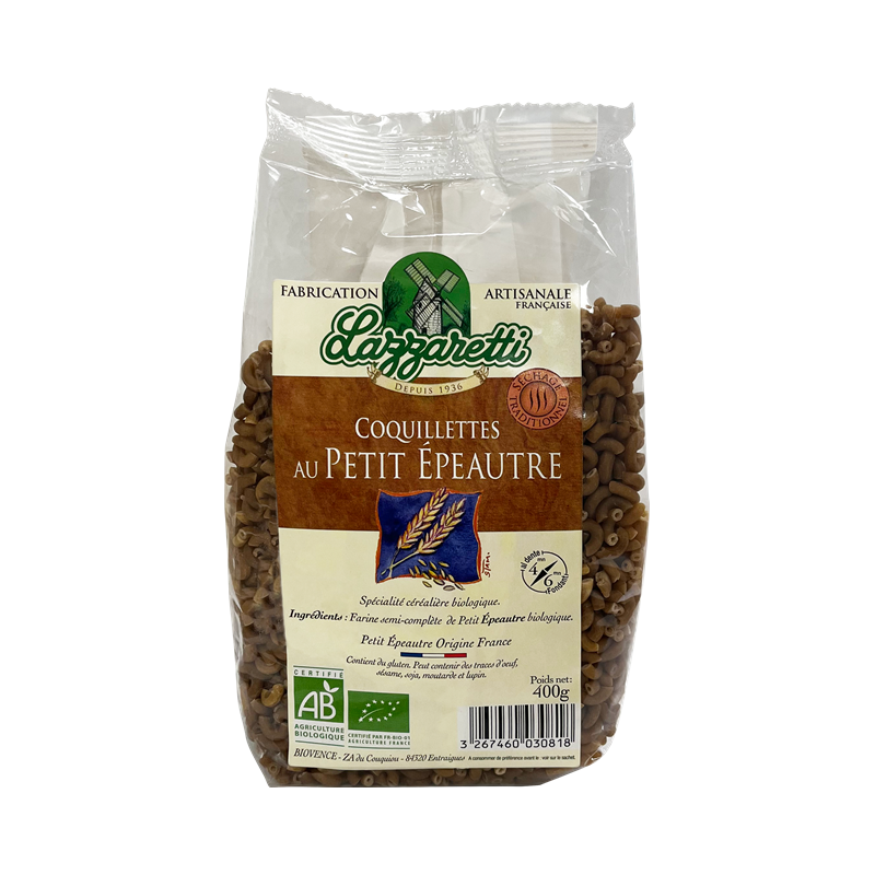 Pâte coquillette au petit épeautre 400g