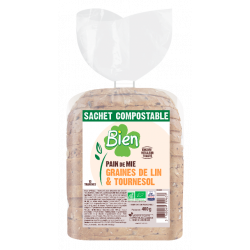 Pain de mie graines de lin...