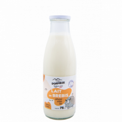 Lait brebis stérilisé en...