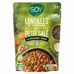 Doy lentilles tofou fumé...