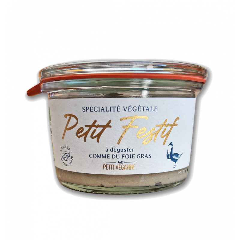 Petit festif, alternative végétale au foie gras à base de noix de cajou 140g