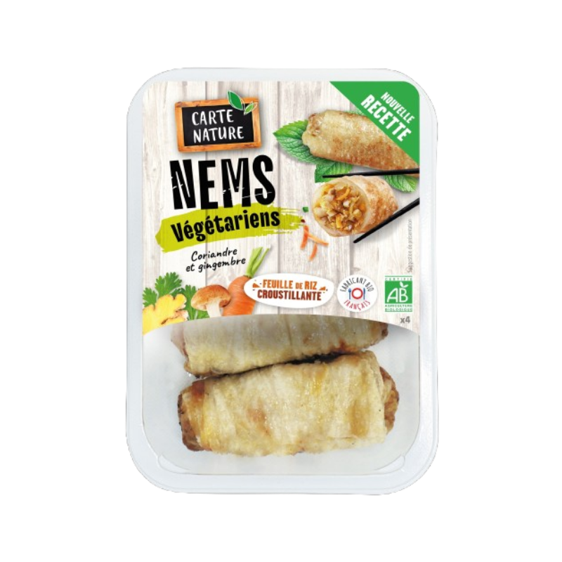 Nems végétariens 4x50g