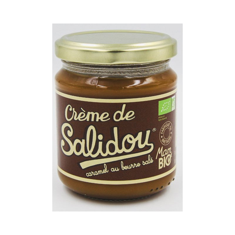 Crème de salidou, caramel au beurre salé 200g