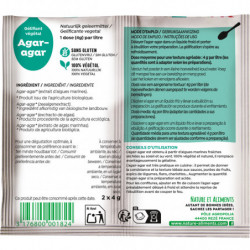 Agar-agar sachet 2x4g