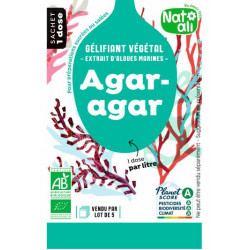 Agar-agar sachet 5x4g