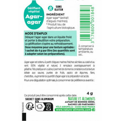 Agar-agar sachet 5x4g