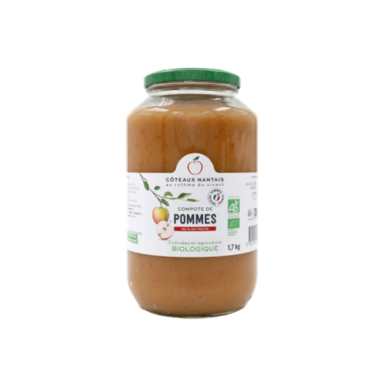 Compote pomme sucre Fairtrade 1,7Kg