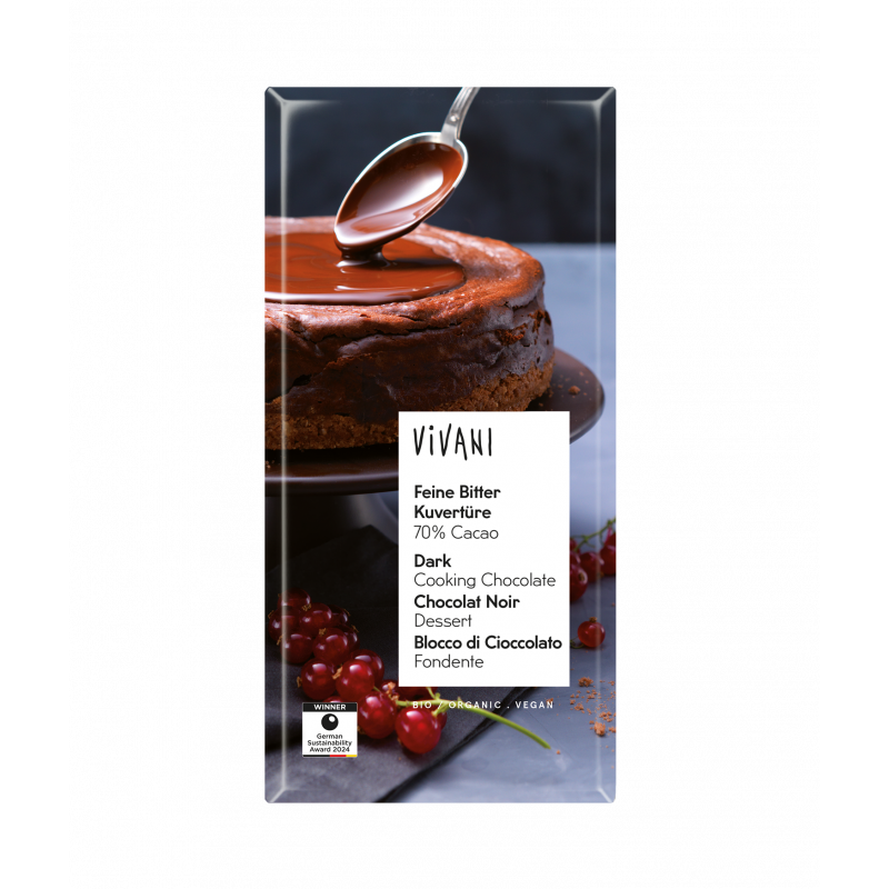 Chocolat noir dessert 70% cacao 150g