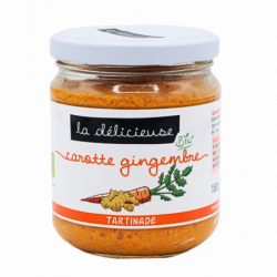Tartinade carottes gingembre 180g
