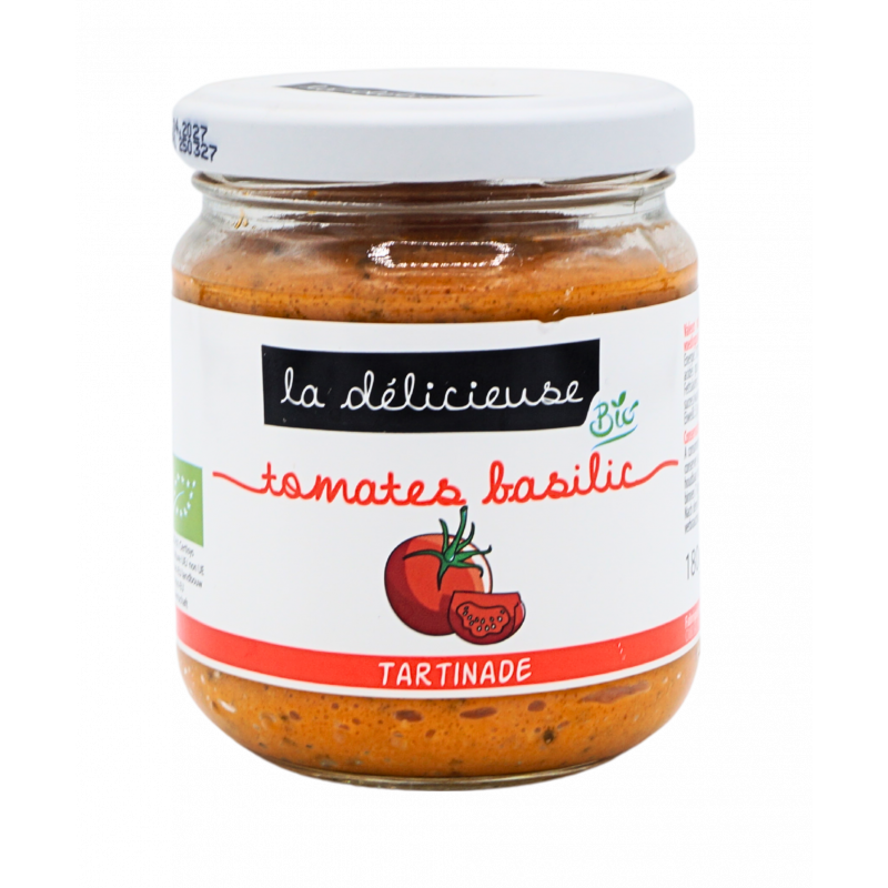 Tartinade tomate basilic 180g
