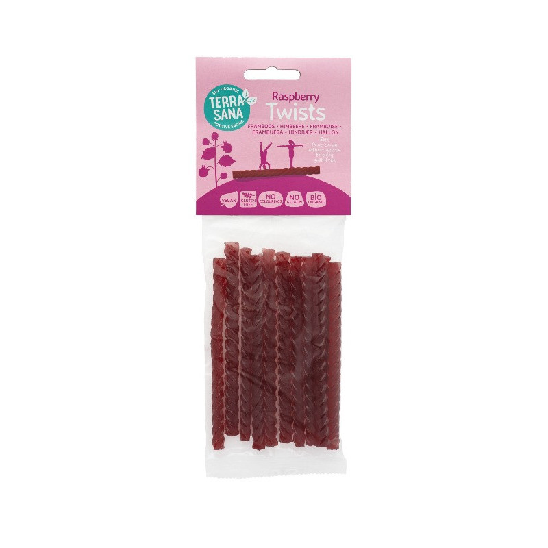 Bonbon framboise twist 75g