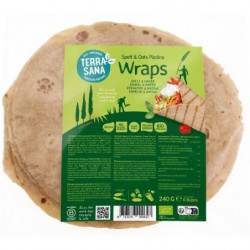 Wrap à la farine d'épeautre...