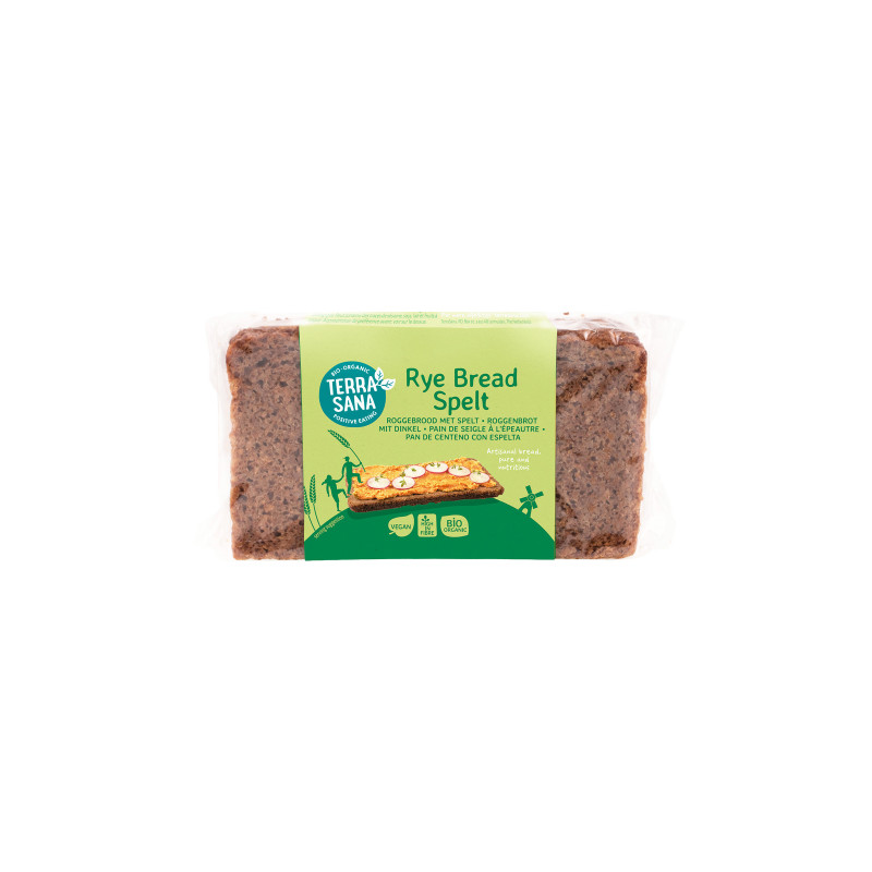 Pain de seigle complet à l'épeautre 500g