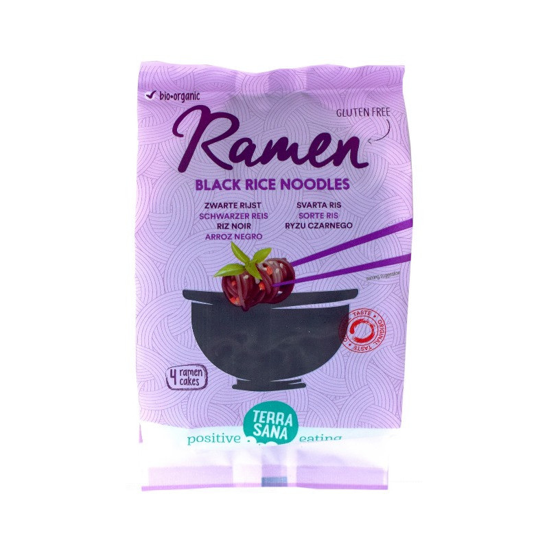 Nouilles ramen de riz noir 280g