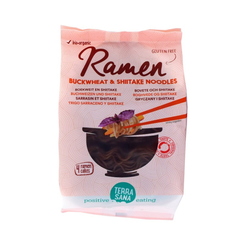 Nouilles ramen de sarrasin au shiitake 280g