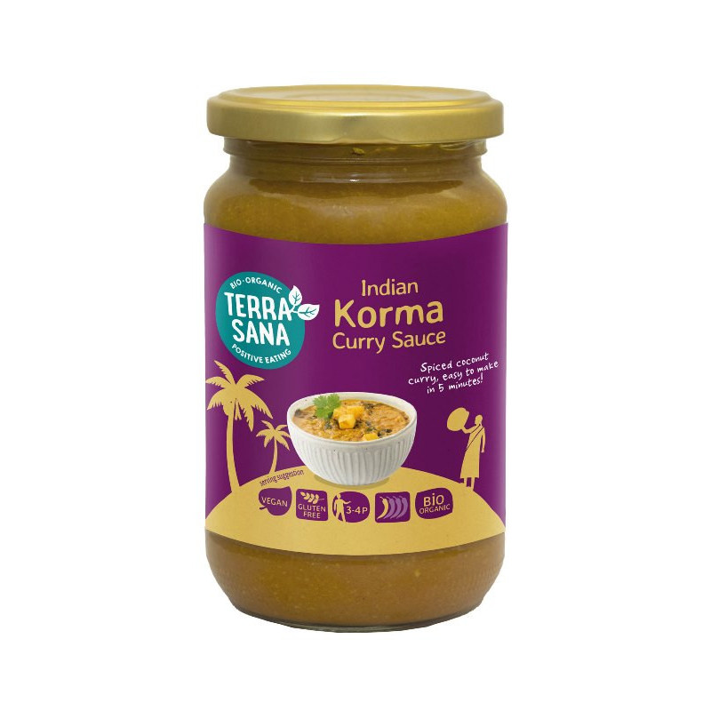 Sauce indienne curry korma 350g