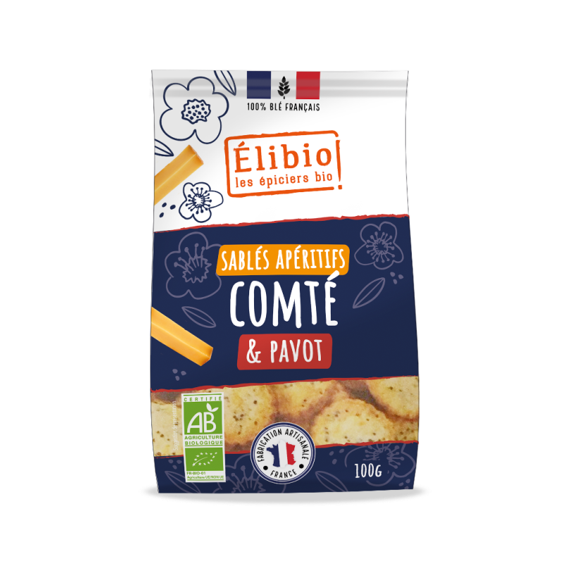 Sablés comté pavot 100g