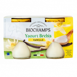 Yaourt brebis vanille...