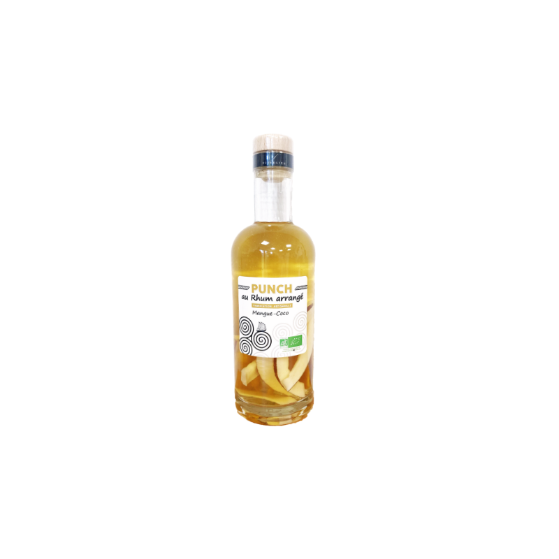 Punch au rhum arrangé mangue coco 50cl
