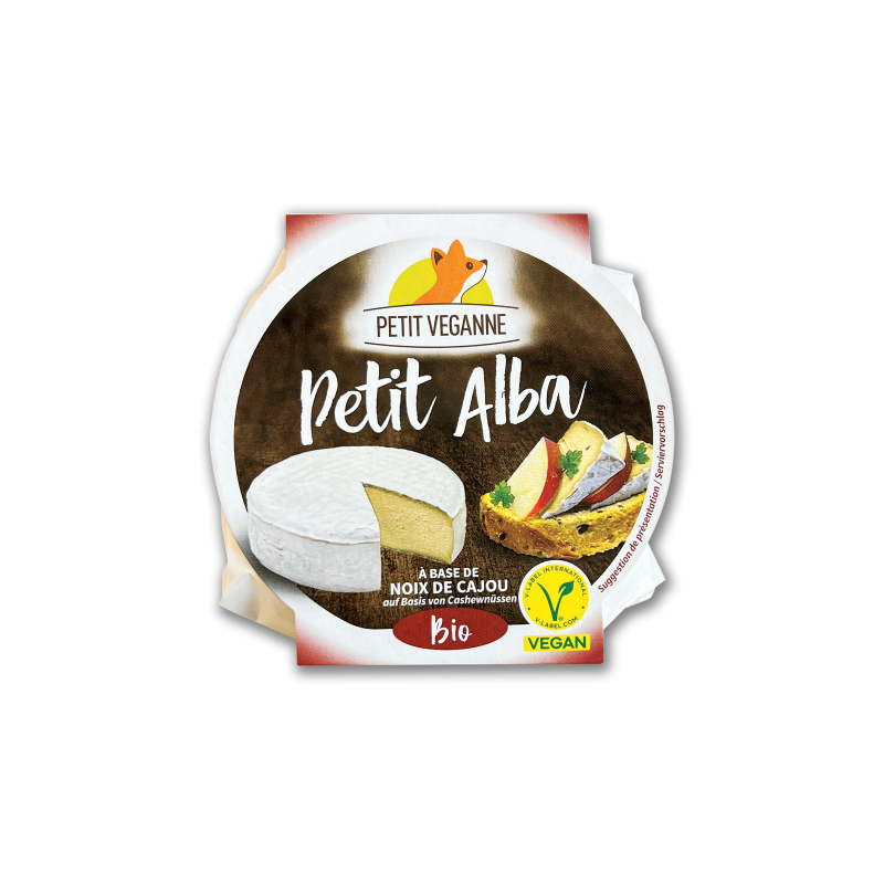 Petit alba, spécialité végétale à base de noix de cajou, végan 110g