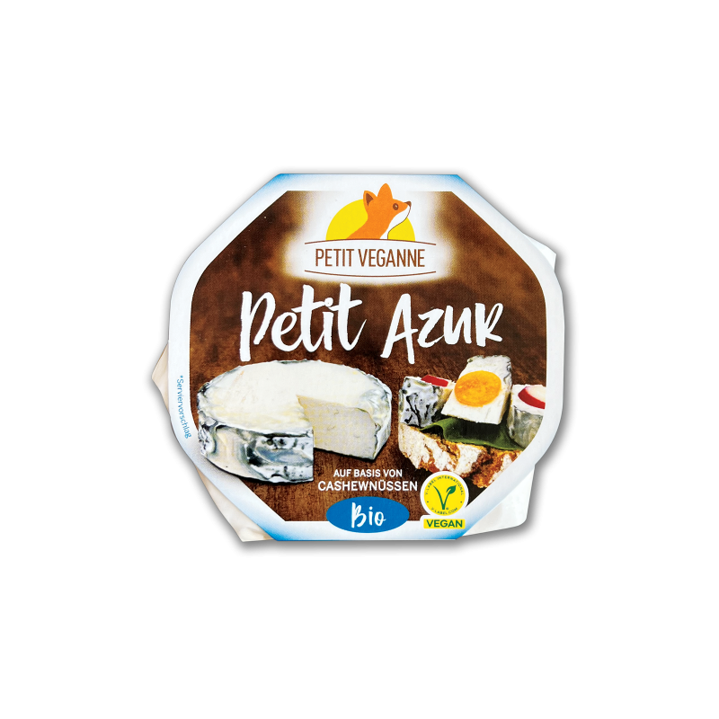 Petit azur, spécialité végétale à base de noix de cajou, végan 130g