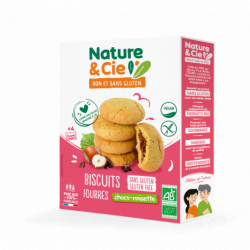 Biscuit fourré chocolat...