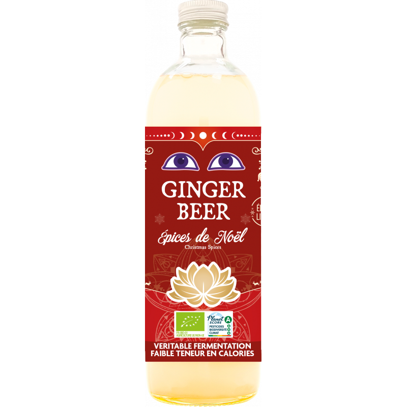Ginger beer aux épices Noël, ref saisonnière 75cl