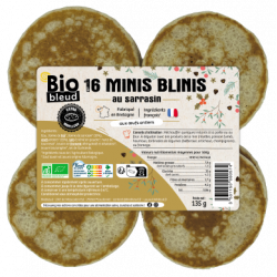 Mini blini sarrasin x16, 135g
