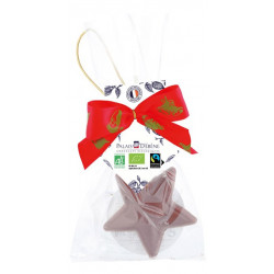 Sucette étoile chocolat au...