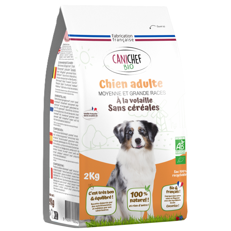 Croquette chien grande race 2kg