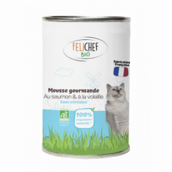 Mousse gourmande chat...