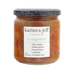 Pois cassés, fusion épicée...