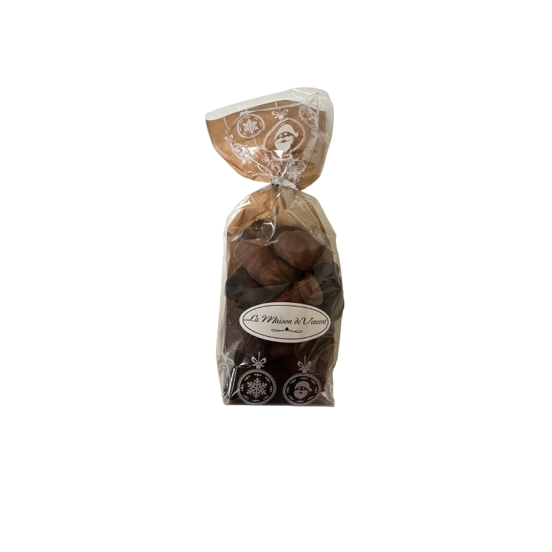 Ourson chocolat noir et lait 125g