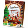 Calendrier de l'avent chocolat lait et blanc 110g
