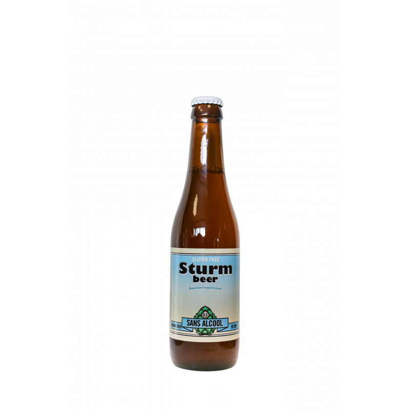Bière Sturm sans alcool 0.5%, sans gluten 33cl