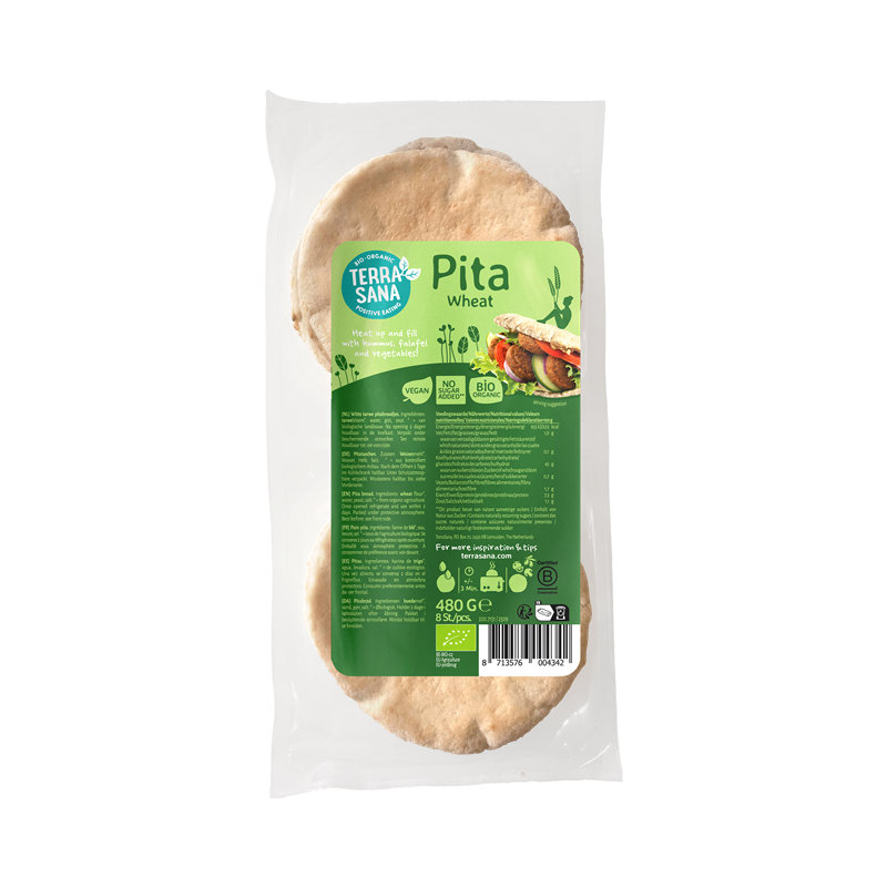 Pain pita blé 480g