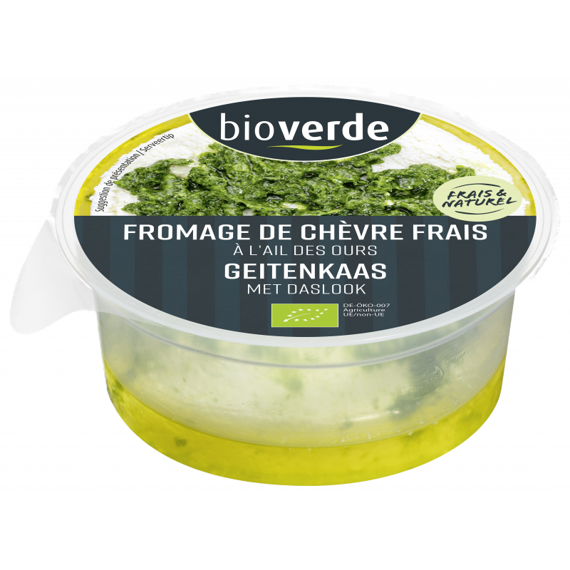 Fromage de chèvre frais à lail des ours 100g