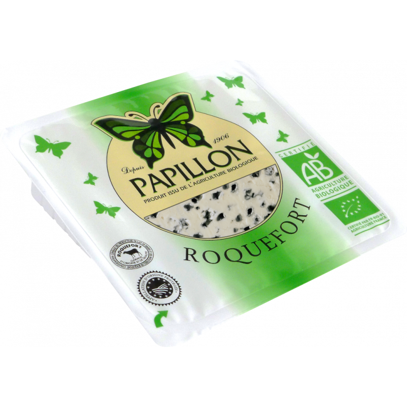 Roquefort tranche, au lait cru de brebis 100g