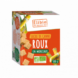 Sucre roux morceaux 500g