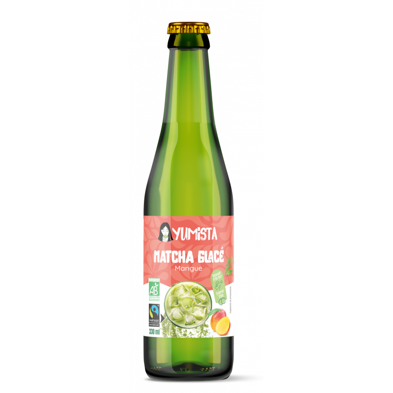 Matcha glacé mangue 33cl
