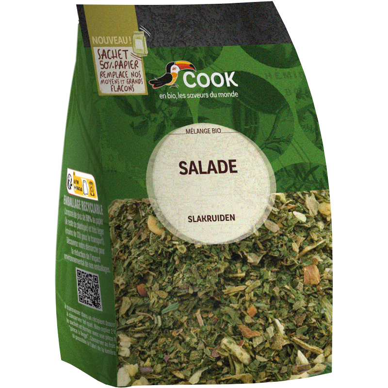 Mélange salade moulu sachet économique 80g
